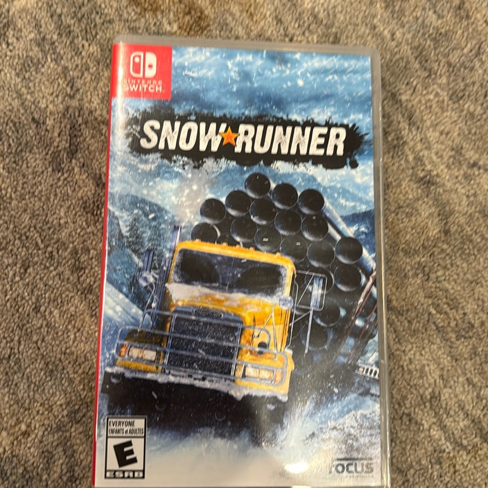 Snow runner Nintendo switch game